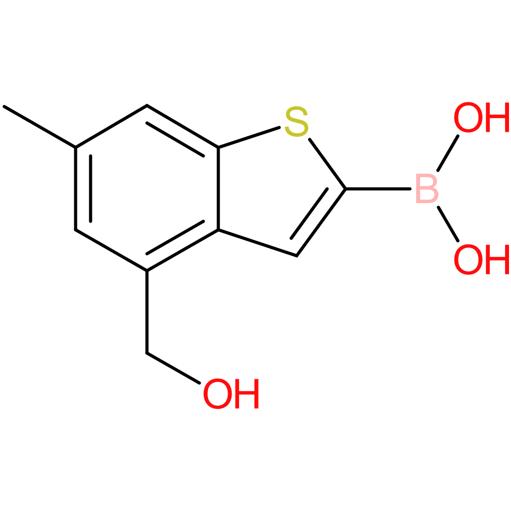 4-(hydroxymethyl)-6-methylbenzothiophene-2-boronic acid