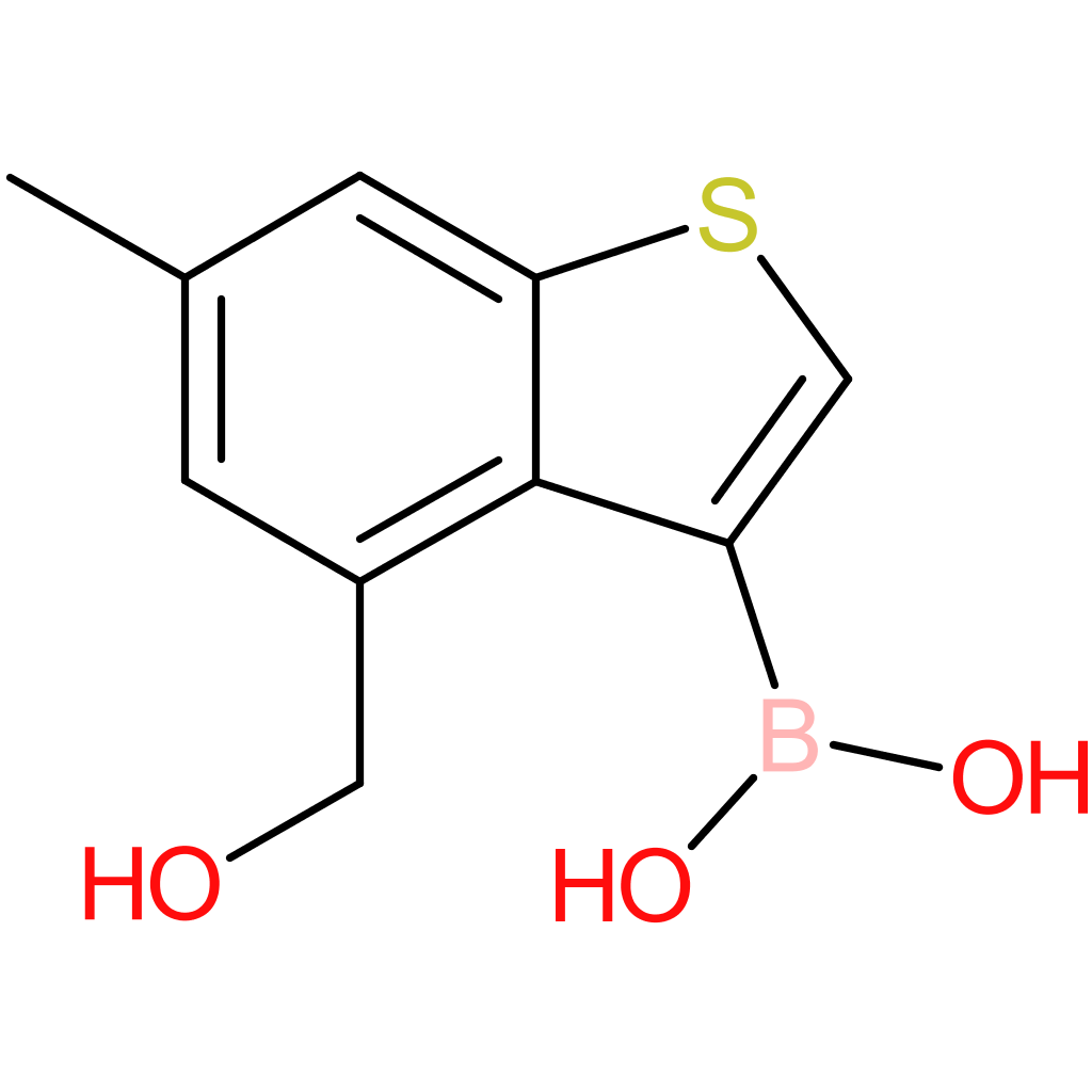 4-(hydroxymethyl)-6-methylbenzothiophene-3-boronic acid