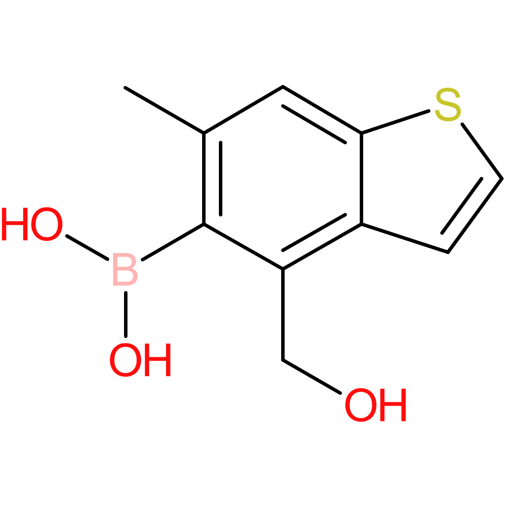 4-(hydroxymethyl)-6-methylbenzothiophene-5-boronic acid