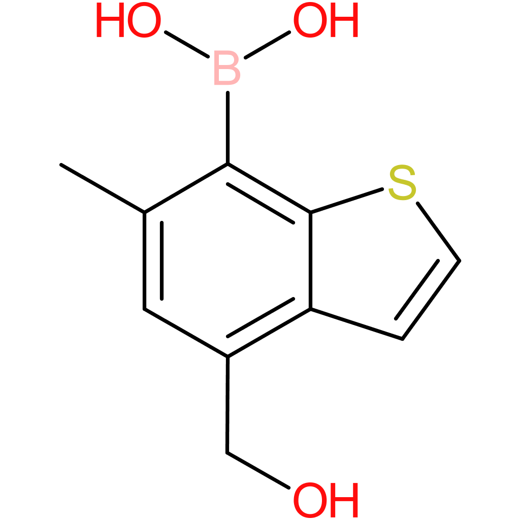 4-(hydroxymethyl)-6-methylbenzothiophene-7-boronic acid