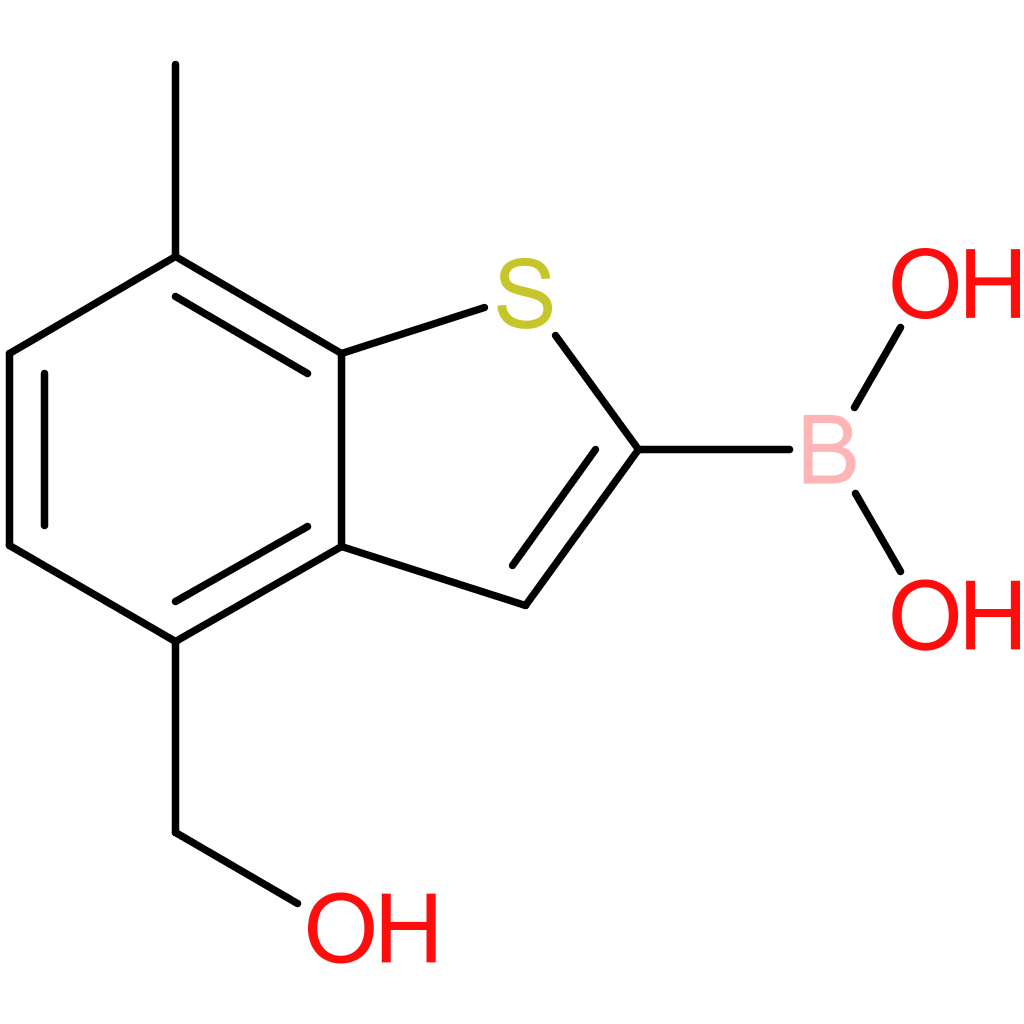 4-(hydroxymethyl)-7-methylbenzothiophene-2-boronic acid