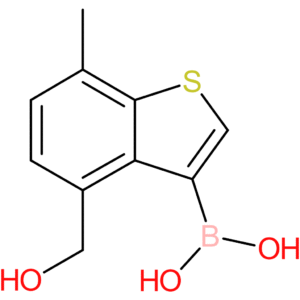 4-(hydroxymethyl)-7-methylbenzothiophene-3-boronic acid