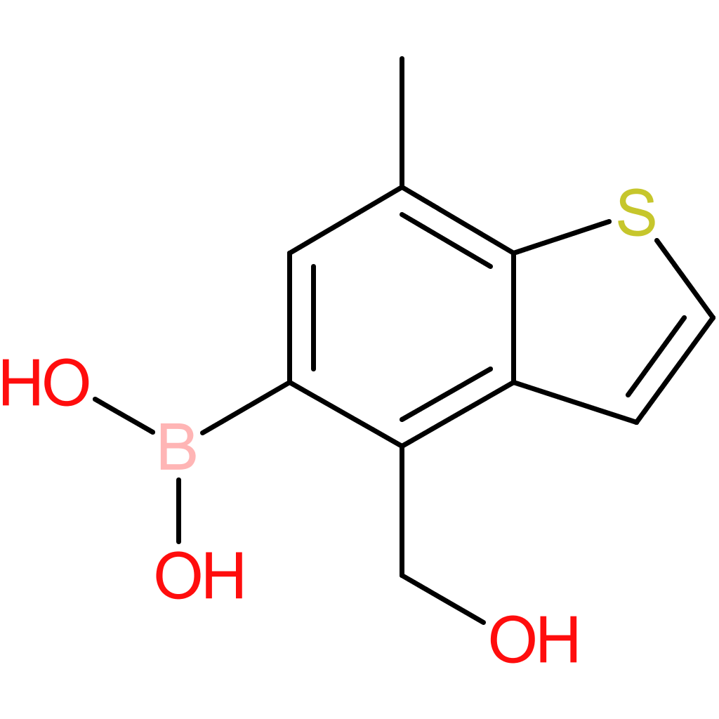 4-(hydroxymethyl)-7-methylbenzothiophene-5-boronic acid