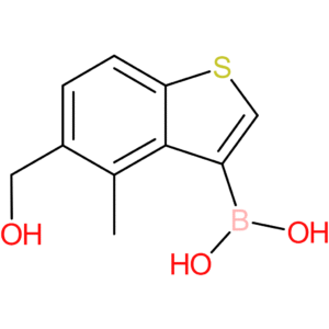 5-(hydroxymethyl)-4-methylbenzothiophene-3-boronic acid