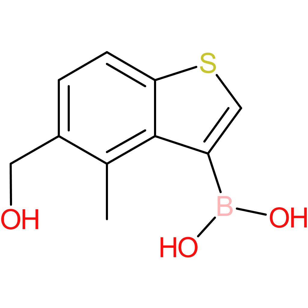 5-(hydroxymethyl)-4-methylbenzothiophene-3-boronic acid