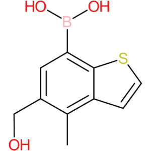 5-(hydroxymethyl)-4-methylbenzothiophene-7-boronic acid