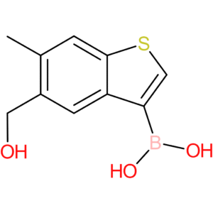 5-(hydroxymethyl)-6-methylbenzothiophene-3-boronic acid