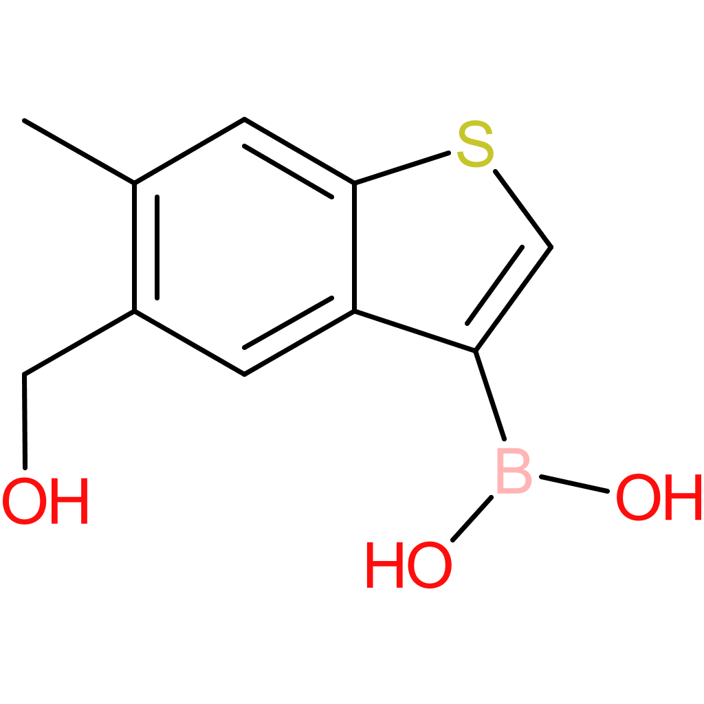 5-(hydroxymethyl)-6-methylbenzothiophene-3-boronic acid