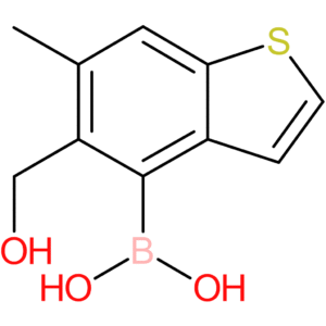 5-(hydroxymethyl)-6-methylbenzothiophene-4-boronic acid
