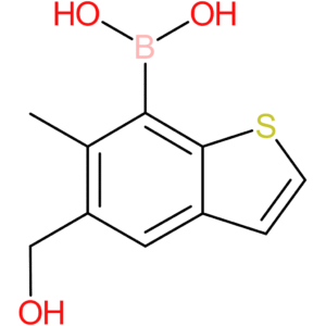 5-(hydroxymethyl)-6-methylbenzothiophene-7-boronic acid