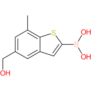 5-(hydroxymethyl)-7-methylbenzothiophene-2-boronic acid
