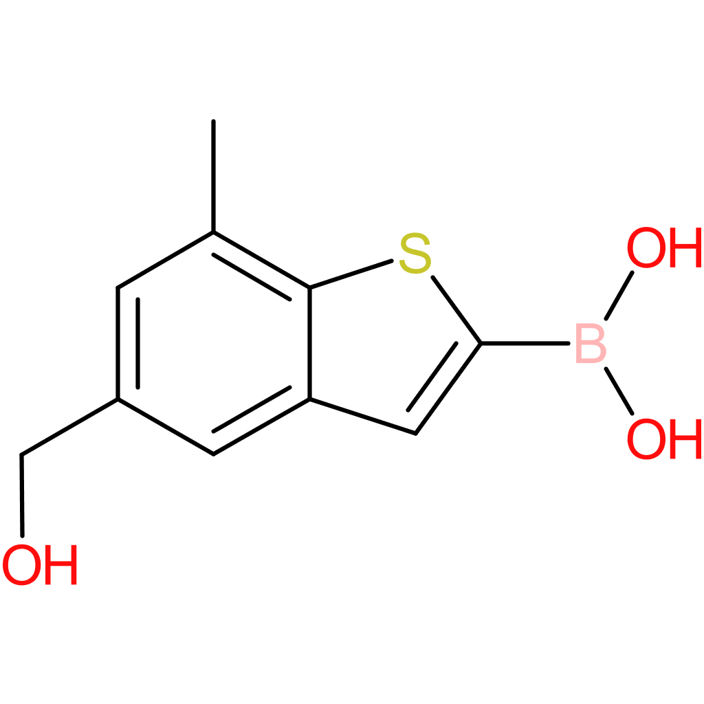 5-(hydroxymethyl)-7-methylbenzothiophene-2-boronic acid