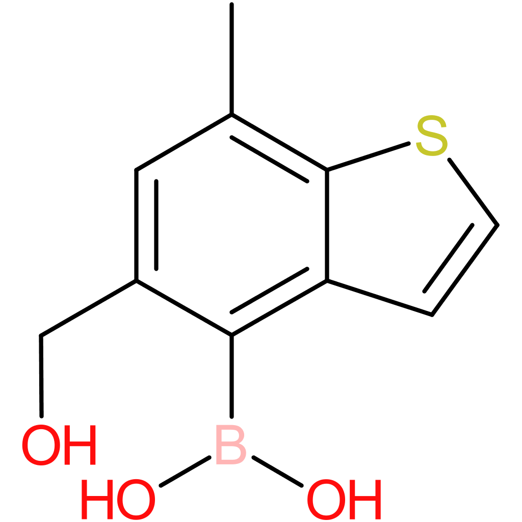 5-(hydroxymethyl)-7-methylbenzothiophene-4-boronic acid