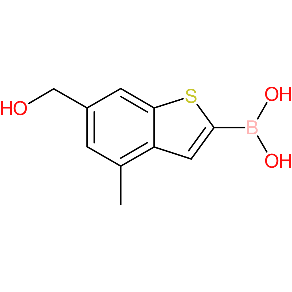 6-(hydroxymethyl)-4-methylbenzothiophene-2-boronic acid