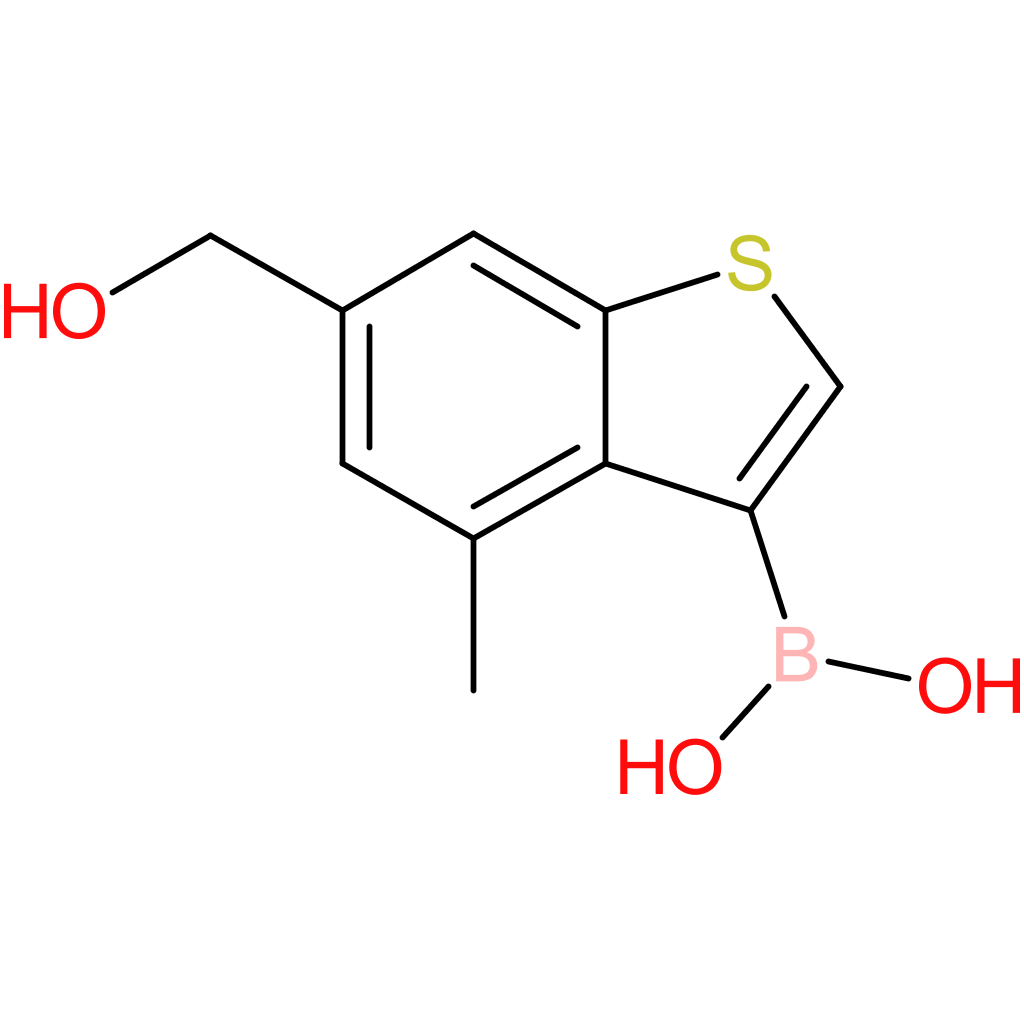 6-(hydroxymethyl)-4-methylbenzothiophene-3-boronic acid