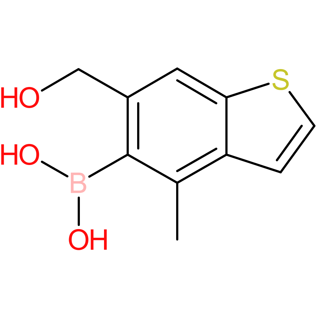 6-(hydroxymethyl)-4-methylbenzothiophene-5-boronic acid