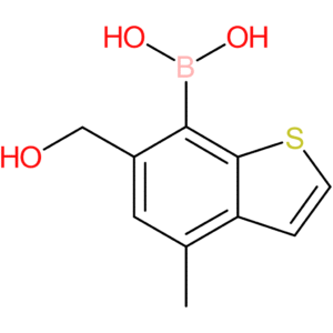 6-(hydroxymethyl)-4-methylbenzothiophene-7-boronic acid