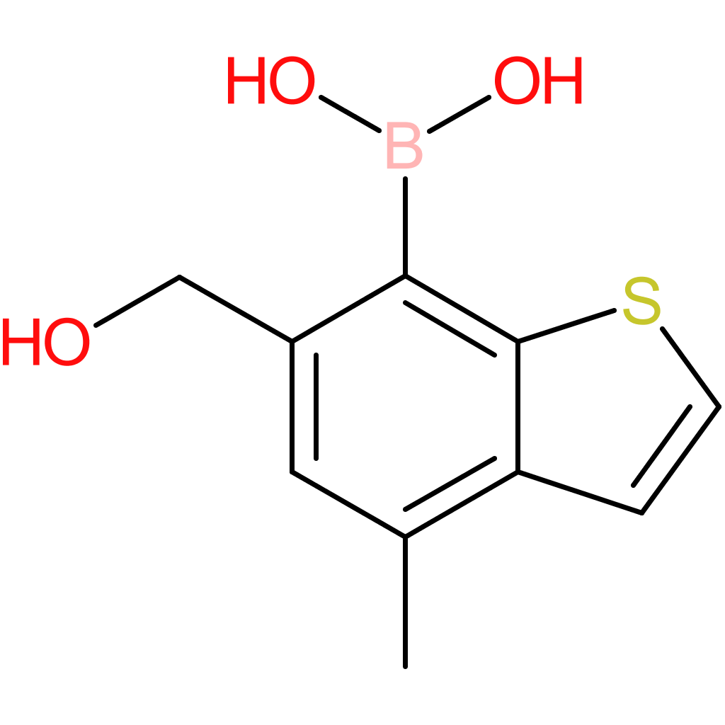 6-(hydroxymethyl)-4-methylbenzothiophene-7-boronic acid