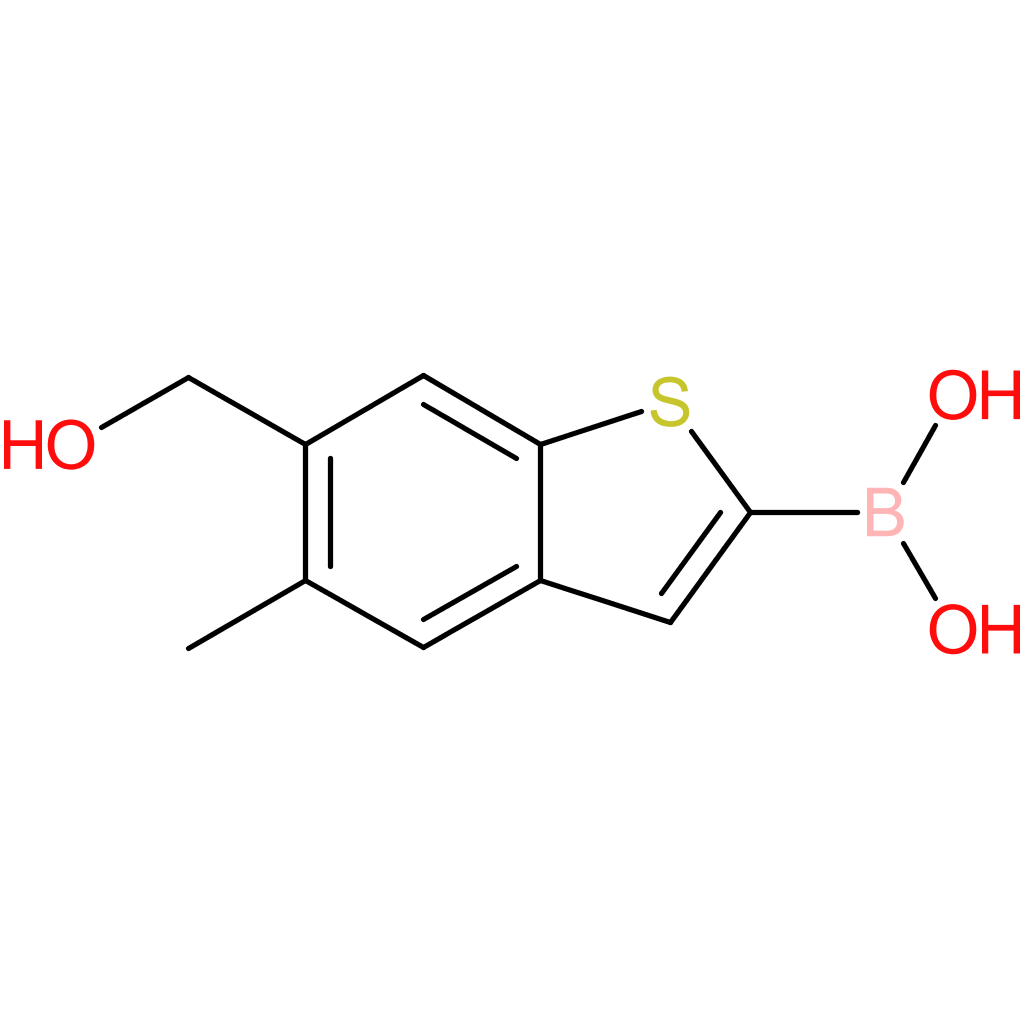 6-(hydroxymethyl)-5-methylbenzothiophene-2-boronic acid