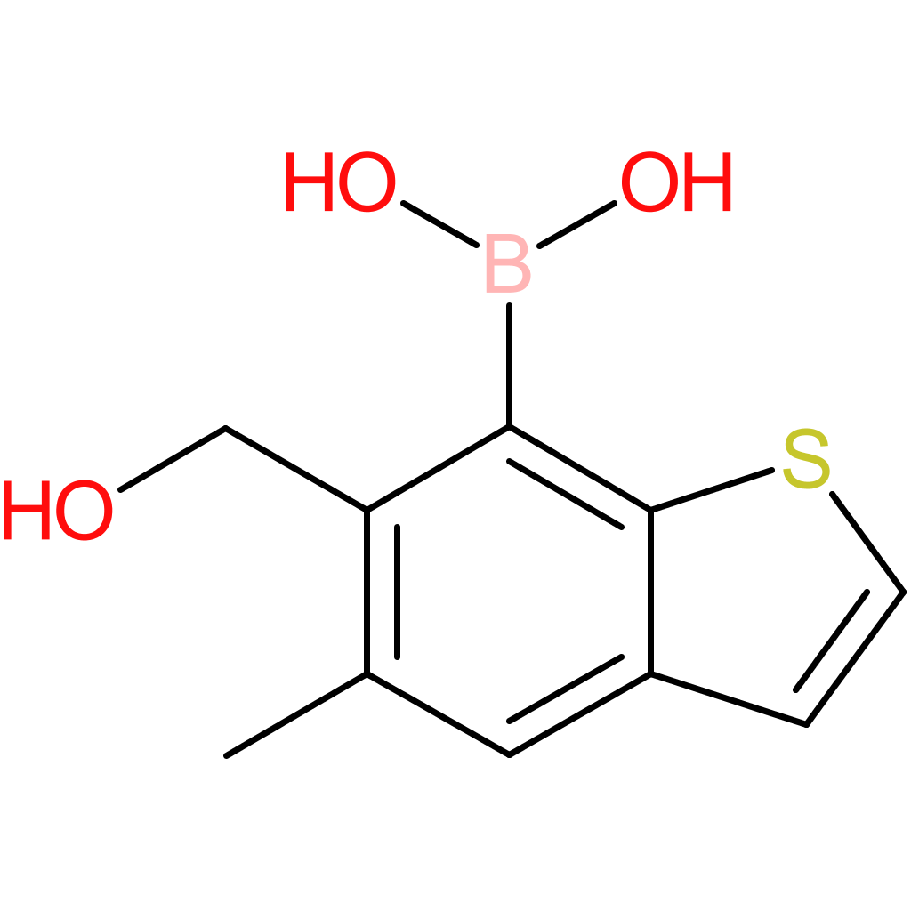 6-(hydroxymethyl)-5-methylbenzothiophene-7-boronic acid