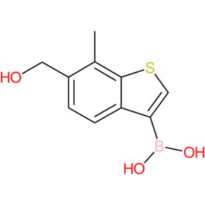 6-(hydroxymethyl)-7-methylbenzothiophene-3-boronic acid