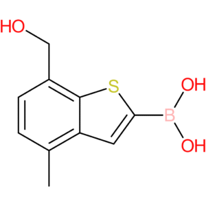 7-(hydroxymethyl)-4-methylbenzothiophene-2-boronic acid