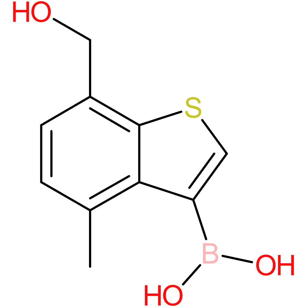 7-(hydroxymethyl)-4-methylbenzothiophene-3-boronic acid