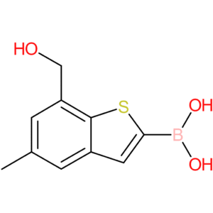 7-(hydroxymethyl)-5-methylbenzothiophene-2-boronic acid