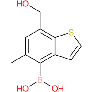 7-(hydroxymethyl)-5-methylbenzothiophene-4-boronic acid