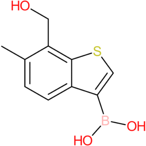 7-(hydroxymethyl)-6-methylbenzothiophene-3-boronic acid