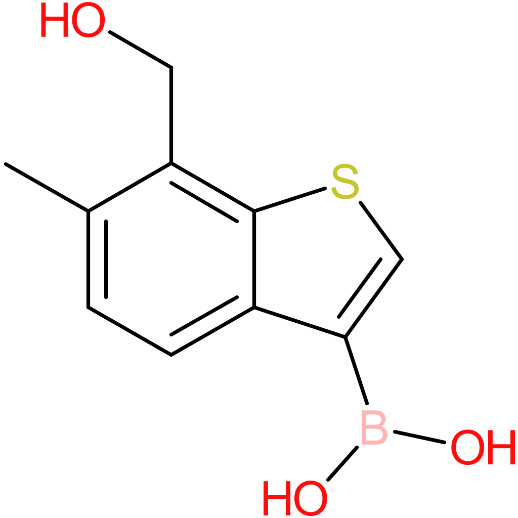 7-(hydroxymethyl)-6-methylbenzothiophene-3-boronic acid