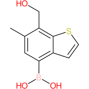7-(hydroxymethyl)-6-methylbenzothiophene-4-boronic acid