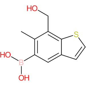 7-(hydroxymethyl)-6-methylbenzothiophene-5-boronic acid