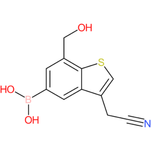 5-borono-7-(hydroxymethyl)benzothiophene-3-acetonitrile
