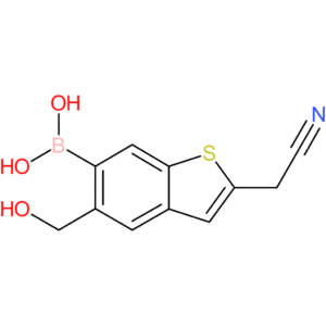 6-borono-5-(hydroxymethyl)benzothiophene-2-acetonitrile