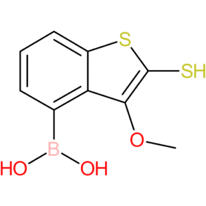 2-mercapto-3-methoxybenzothiophene-4-boronic acid