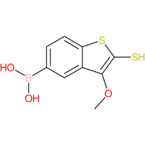 2-mercapto-3-methoxybenzothiophene-5-boronic acid