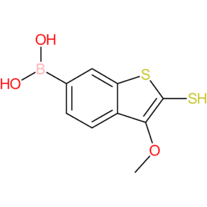 2-mercapto-3-methoxybenzothiophene-6-boronic acid