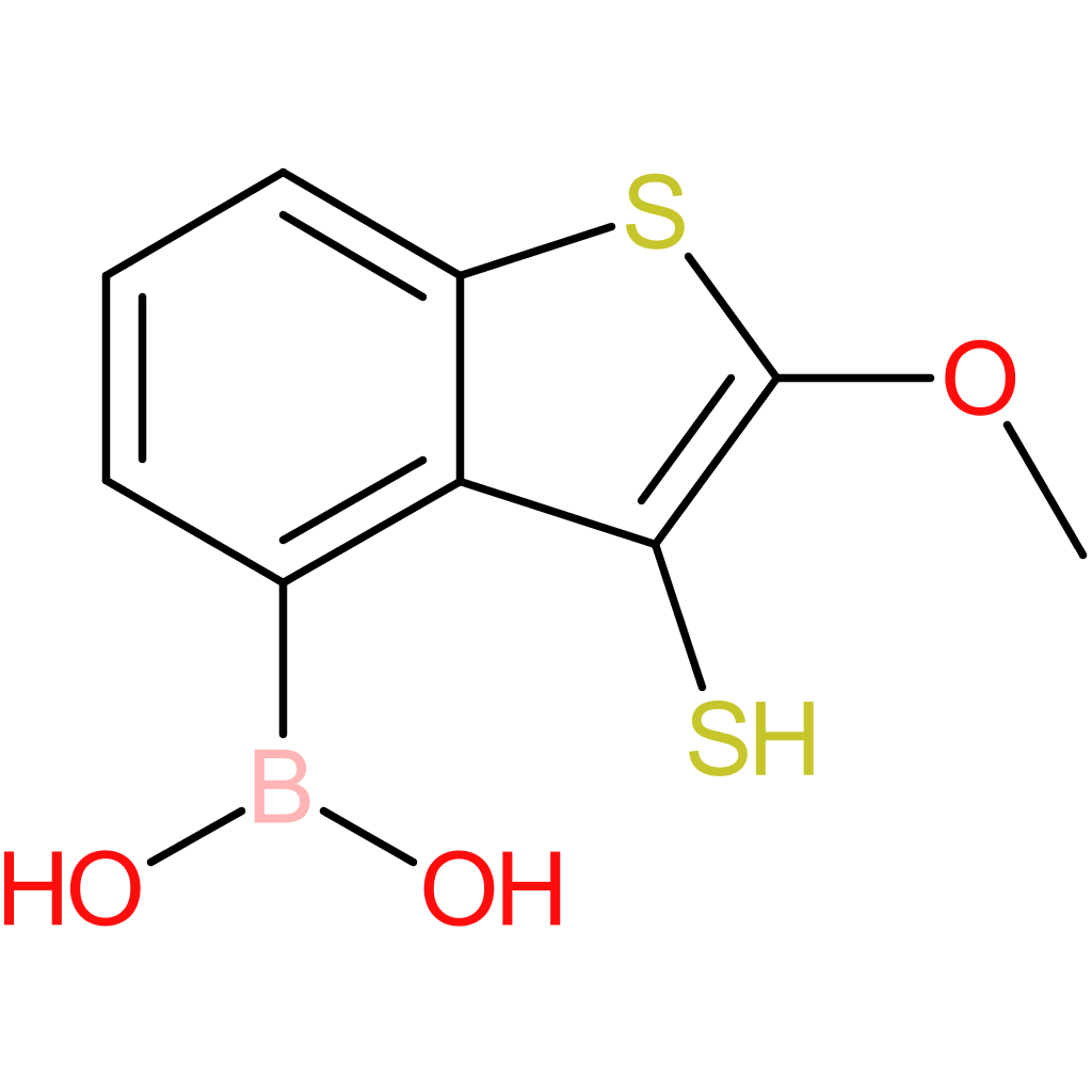 3-mercapto-2-methoxybenzothiophene-4-boronic acid