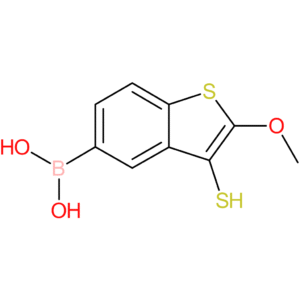 3-mercapto-2-methoxybenzothiophene-5-boronic acid