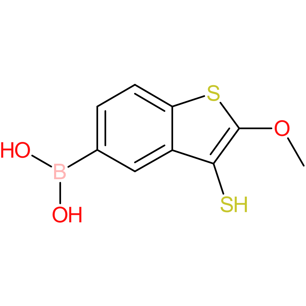 3-mercapto-2-methoxybenzothiophene-5-boronic acid