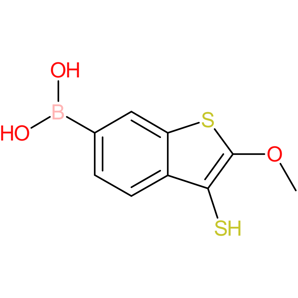 3-mercapto-2-methoxybenzothiophene-6-boronic acid