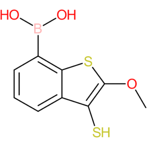 3-mercapto-2-methoxybenzothiophene-7-boronic acid