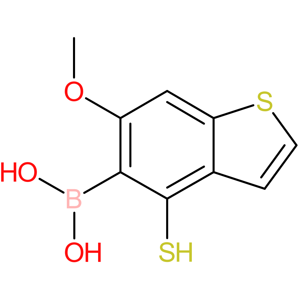 4-mercapto-6-methoxybenzothiophene-5-boronic acid