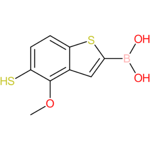 5-mercapto-4-methoxybenzothiophene-2-boronic acid