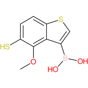 5-mercapto-4-methoxybenzothiophene-3-boronic acid
