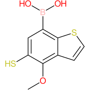 5-mercapto-4-methoxybenzothiophene-7-boronic acid
