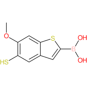 5-mercapto-6-methoxybenzothiophene-2-boronic acid