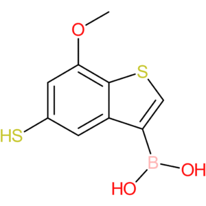 5-mercapto-7-methoxybenzothiophene-3-boronic acid