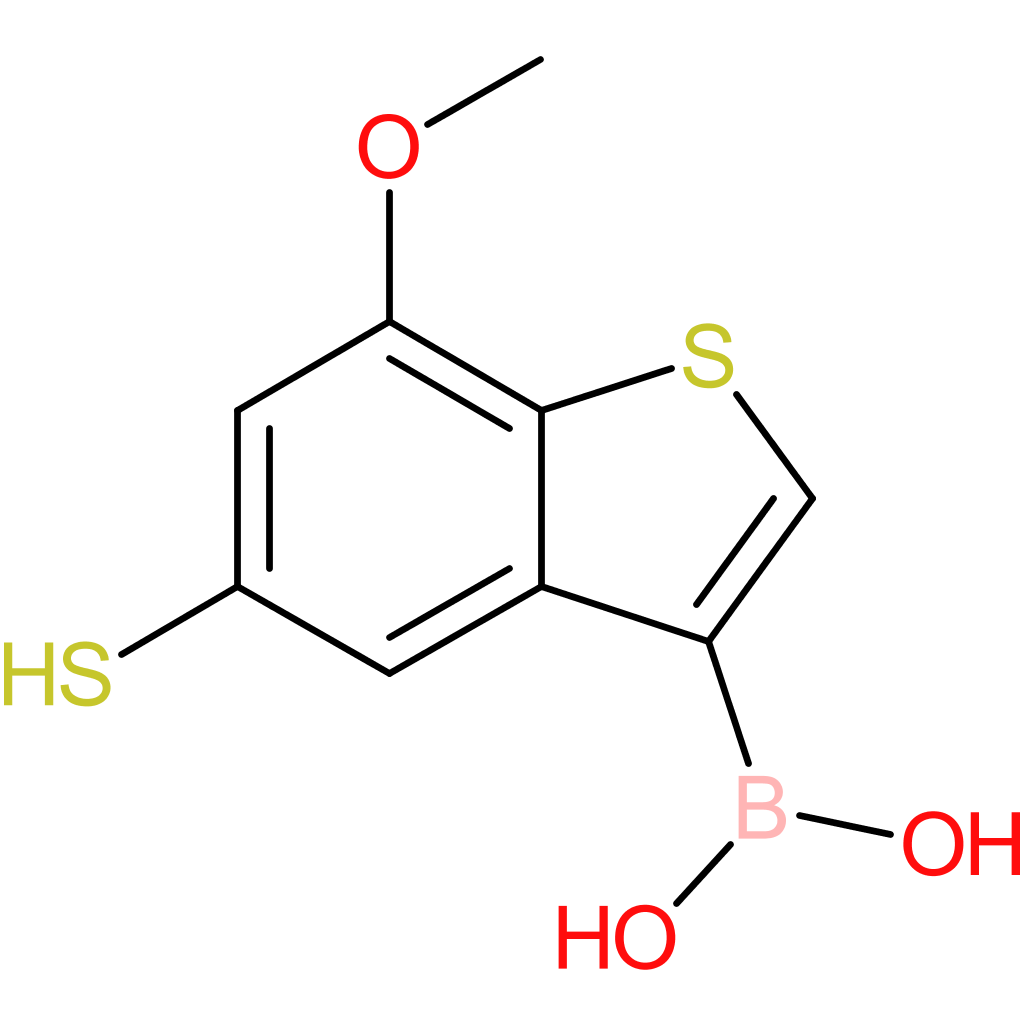 5-mercapto-7-methoxybenzothiophene-3-boronic acid